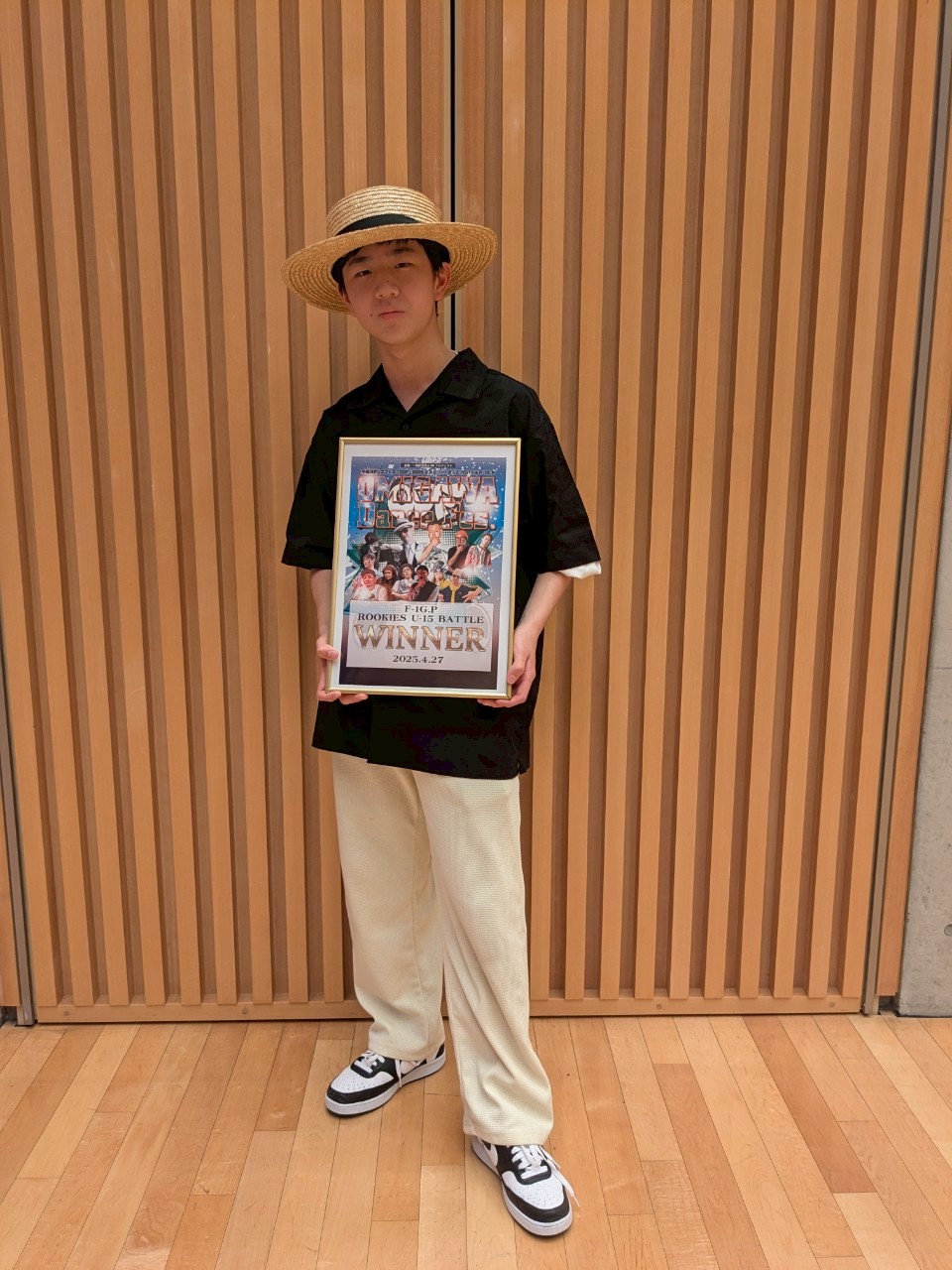 ダンスバトル優勝 奏流