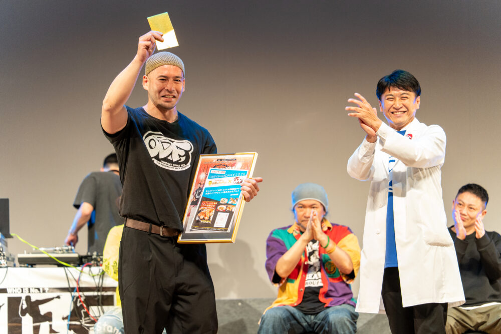 アキラス優勝の瞬間